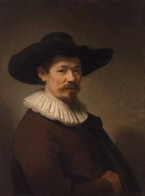 REMBRANDT Harmenszoon van Rijn Portrait of Herman Doomer (mk33)